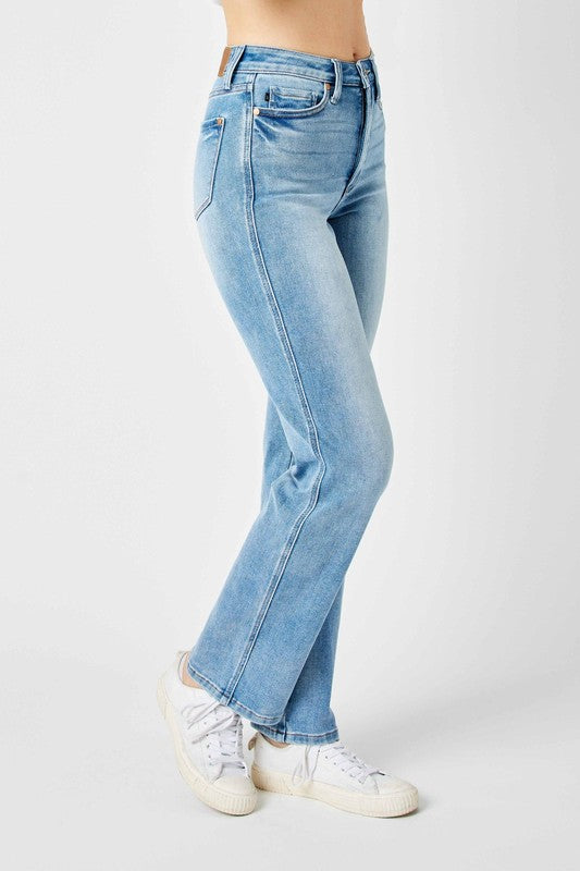 Tummy Control Straight Jeans