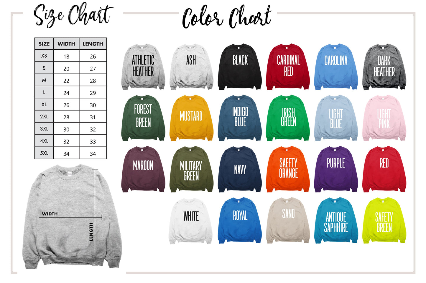 Senior Glitter Embroidered Sweatshirt, Senior Gift, Custom Sweater