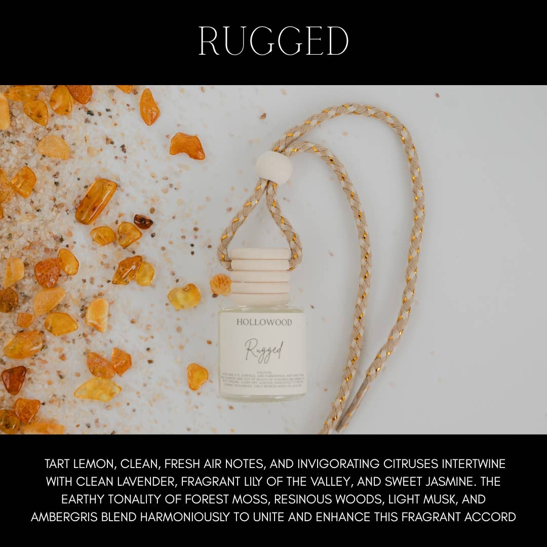 Teakwood & Mahogany Car Diffuser