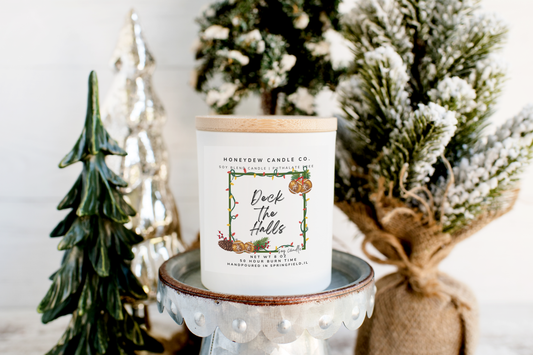 Deck the Halls 8 oz Jar Candle