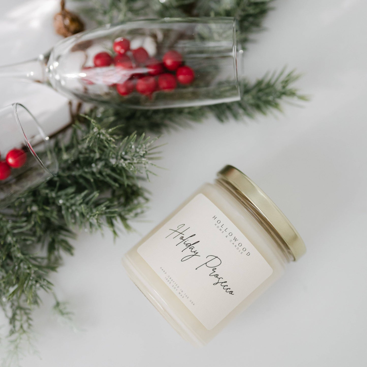 HOLIDAY PROSECCO CANDLE