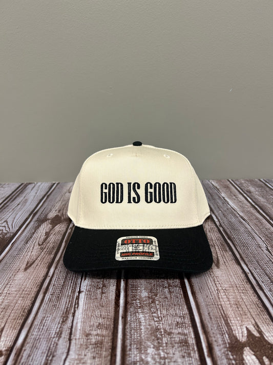 “GOD IS GOOD” Embroidered Hat