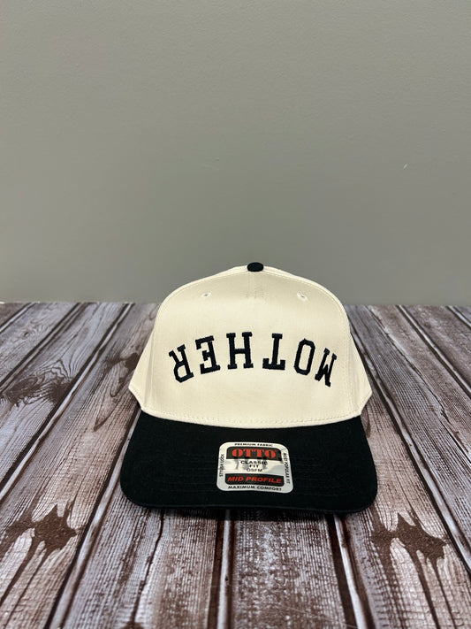 Upside Down “MOTHER” Embroidered Hat