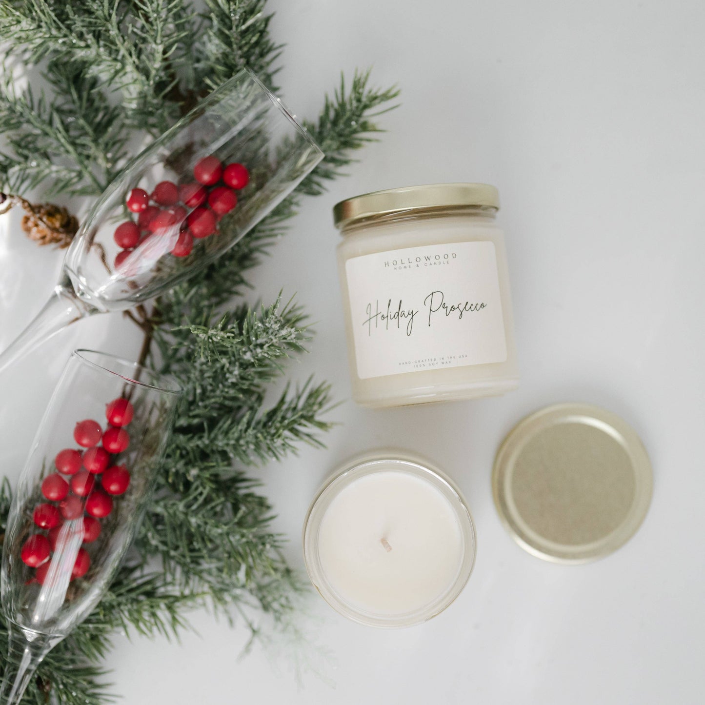HOLIDAY PROSECCO CANDLE