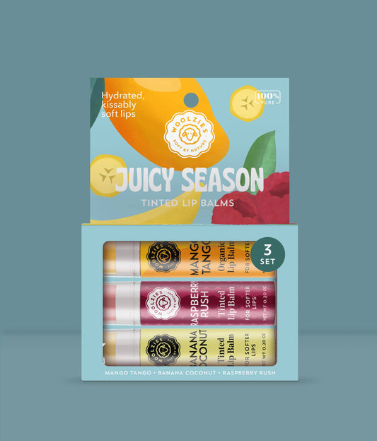 Juicy Season Tinted Lip Balm Set Of 3